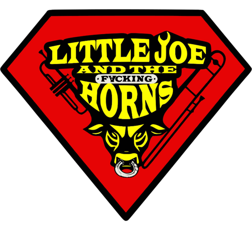 Little Joe And The Facking Horns Logo Weiß